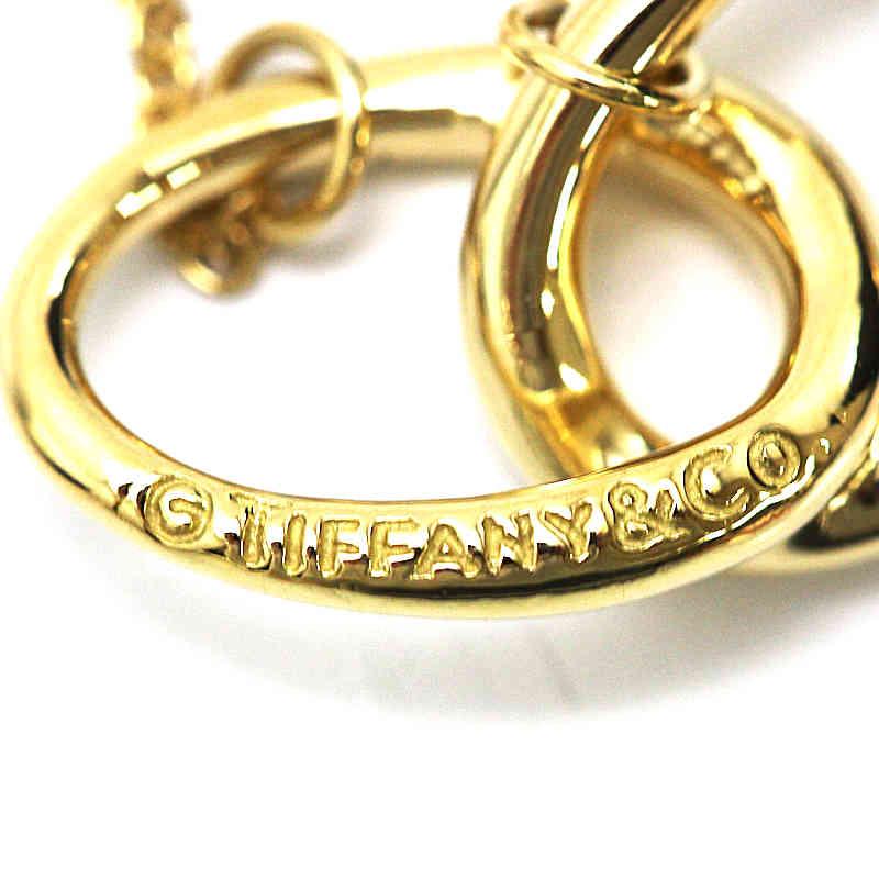 Elsa Peretti ティファニー Tiffany&Co. ダブルループネックレス K18