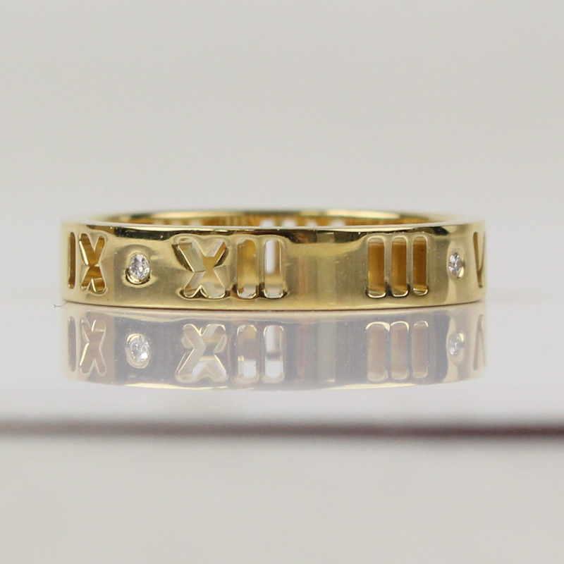 ティファニー　アトラス　指輪　リング　10号　研磨仕上げ済み美品 925 ティファニー アトラス 指輪 リング 10号 研磨仕上げ済み美品