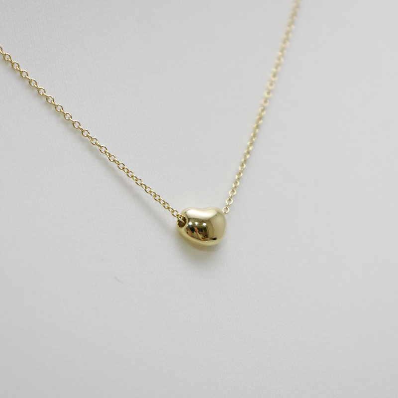 Elsa Peretti ティファニー ビーンネックレス K18 18金 イエロー