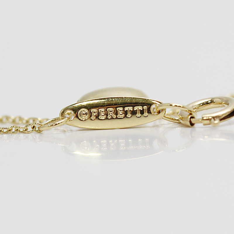 ティファニー エルサ・ペレッティ ビーン ネックレス 750 K18 TIFFANY&Co. 【美品！】ティファニー エルサ・ペレッティ ビーン