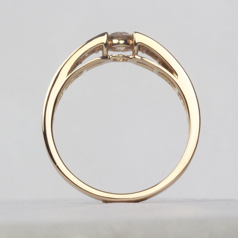 ダイヤモンド 0.30ct/0.50ct K18PG 18金 ピンクゴールド リング 指輪 