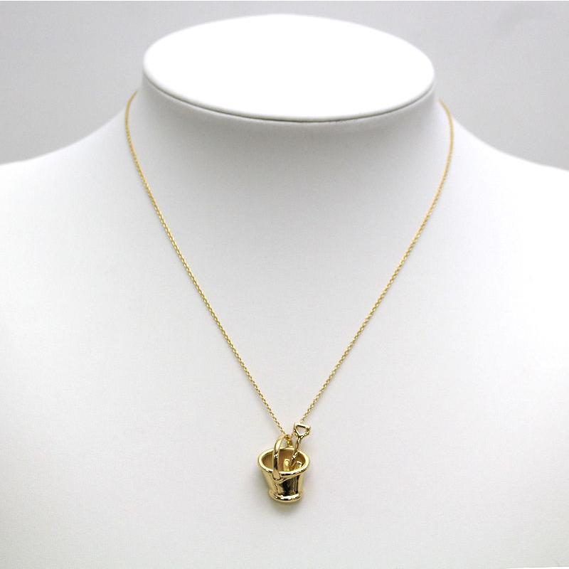 TIFFANY&Co.（ティファニー） バケツネックレス K18 18金 イエロー