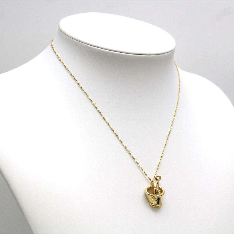 TIFFANY&Co.（ティファニー） バケツネックレス K18 18金 イエロー