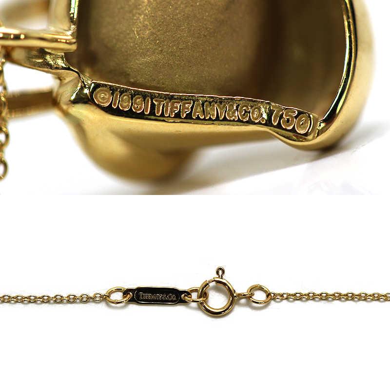 TIFFANY&Co.（ティファニー） バケツネックレス K18 18金 イエロー