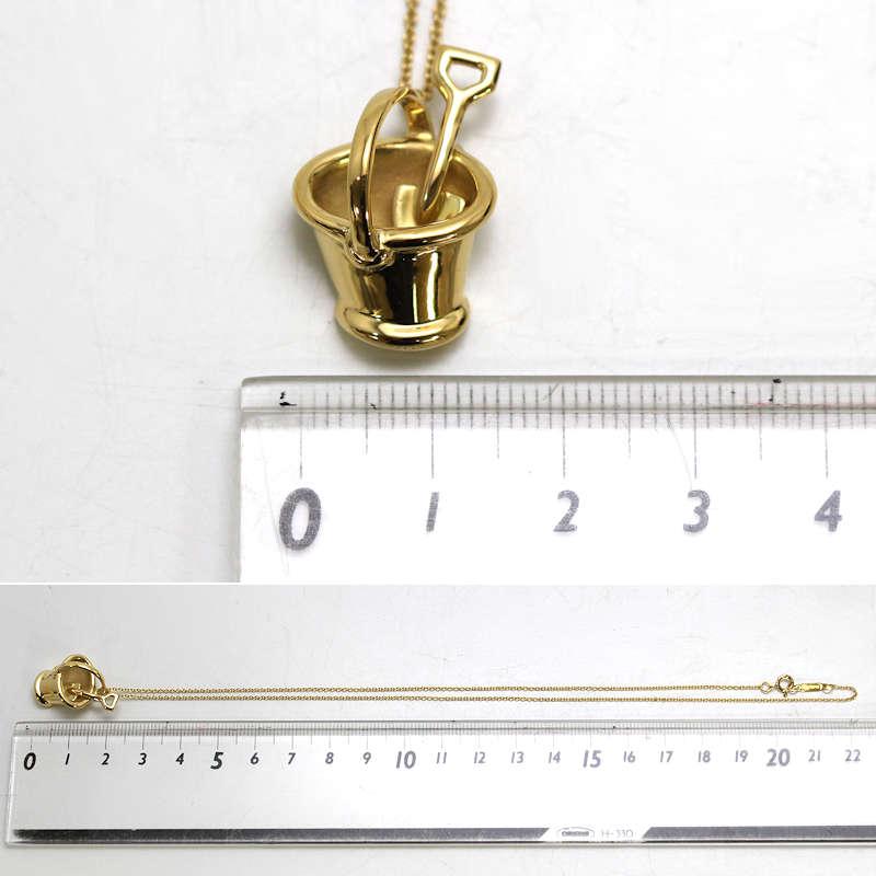 TIFFANY&Co.（ティファニー） バケツネックレス K18 18金 イエロー