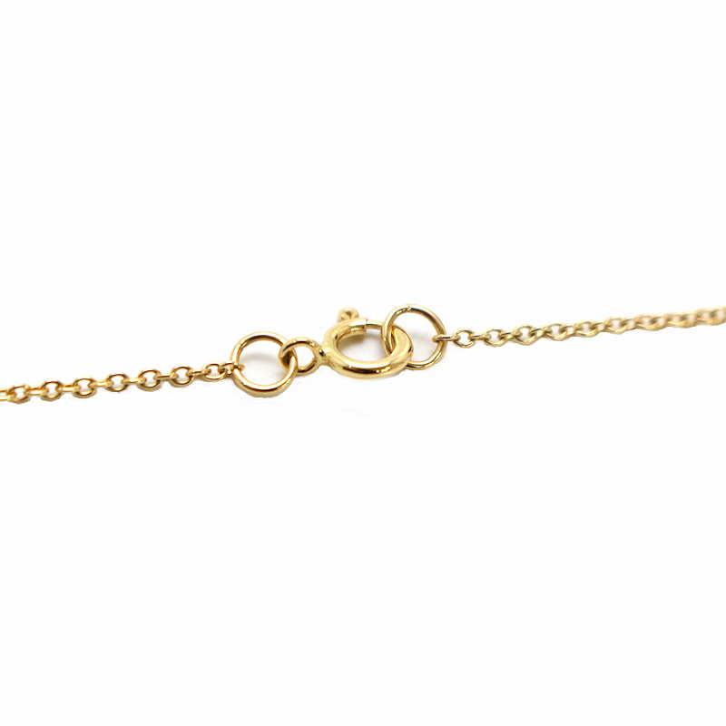 TIFFANY&Co.（ティファニー） ブルーボックスボウネックレス K18 18金