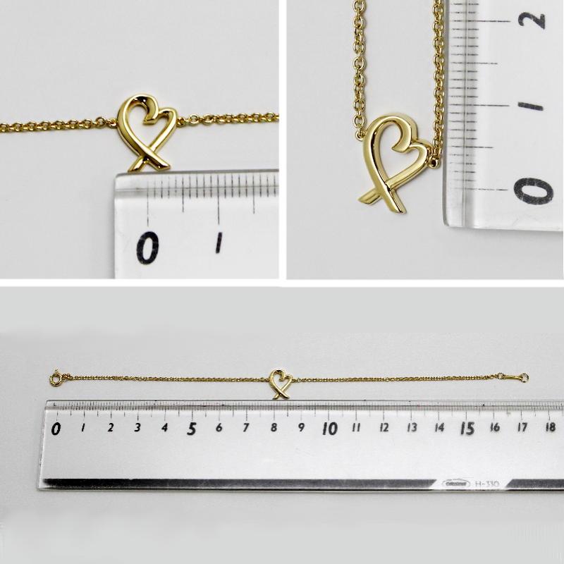 TIFFANY&Co.（ティファニー） ラビングハート ブレスレット K18 18金