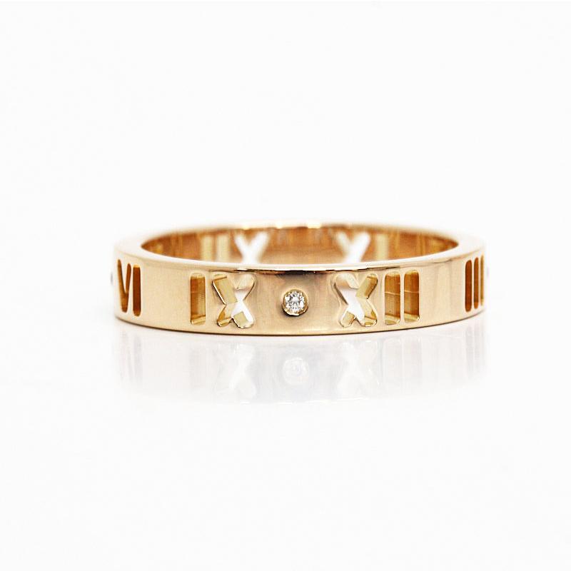 Tiffany Atlas TIFFANY&CO. ティファニーアトラス 4P ダイヤモンド
