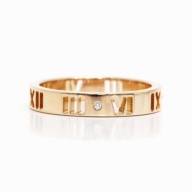 Tiffany Atlas TIFFANY&CO. ティファニーアトラス 4P ダイヤモンド 