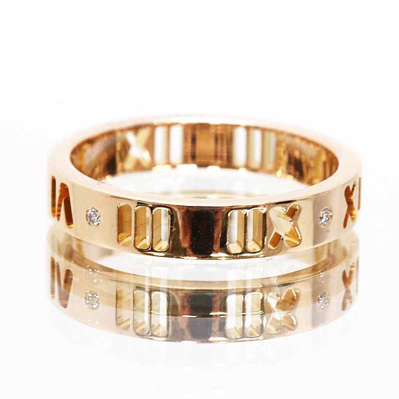 Tiffany Atlas TIFFANY&CO. ティファニーアトラス 4P ダイヤモンド 