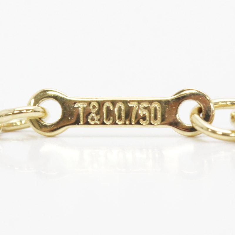 TIFFANY&Co. Tiffany&Co. ティファニー K18YGスモールクロスネックレス