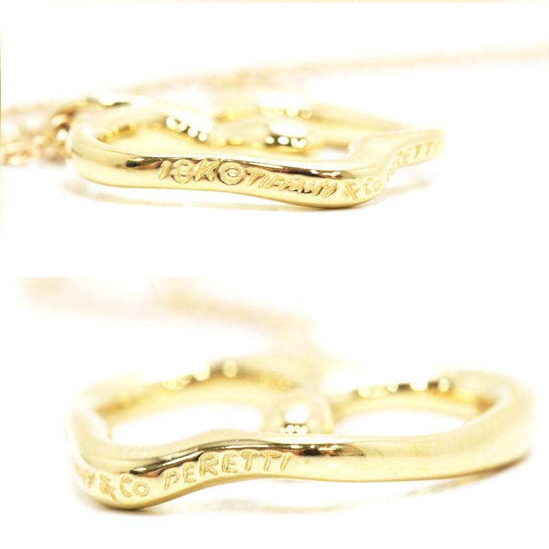 Elsa Peretti Tiffany&Co. ティファニー アップル ネックレス K18YG 18