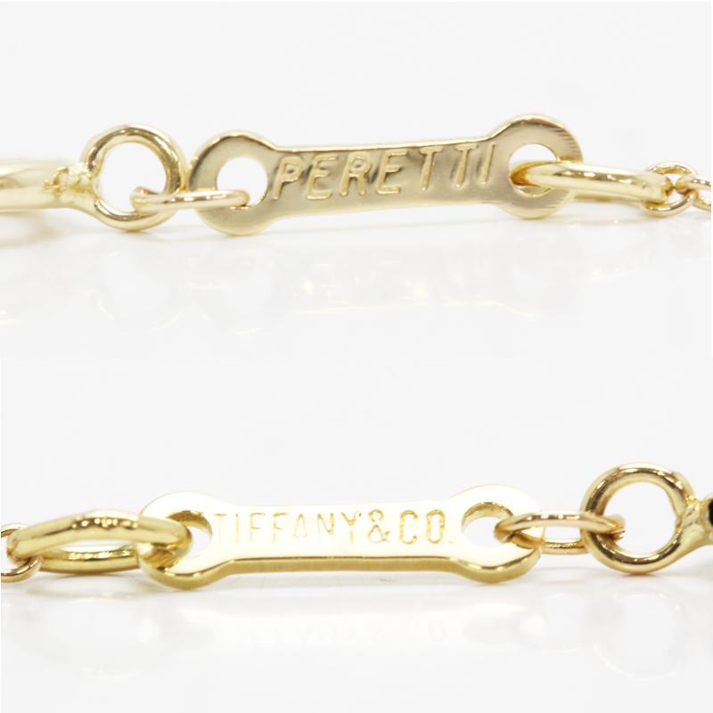 Elsa Peretti Tiffany&Co. ティファニー アップル ネックレス K18YG 18