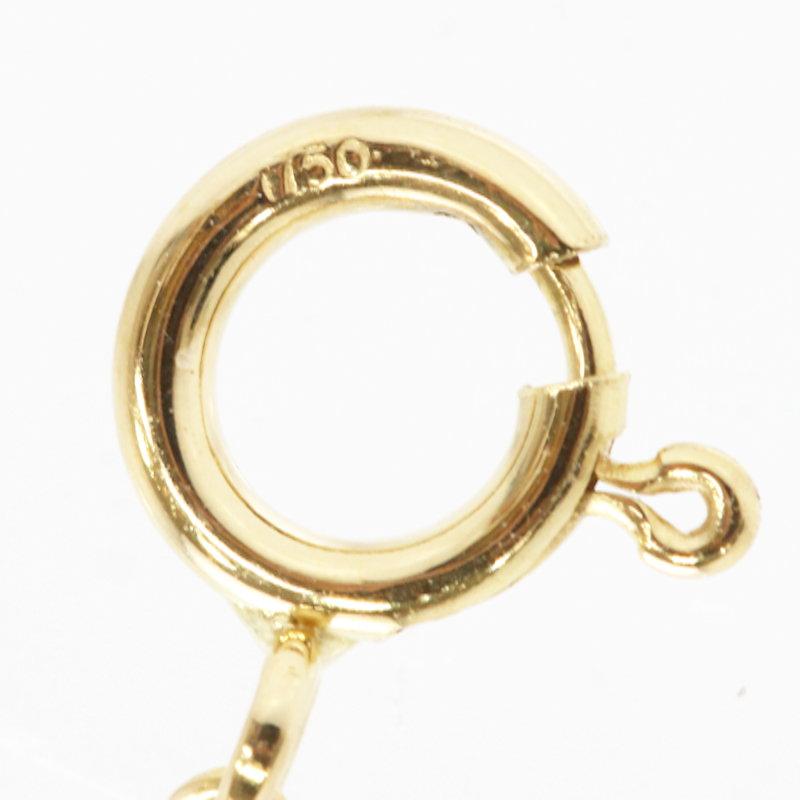 Elsa Peretti Tiffany&Co. ティファニー アップル ネックレス K18YG 18