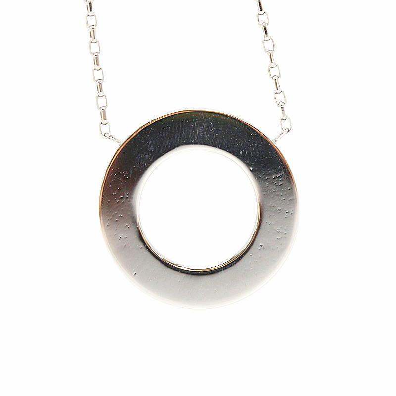 ダイヤモンドサークルネックレス ダイヤモンド 0.62ct プラチナ Pt850 