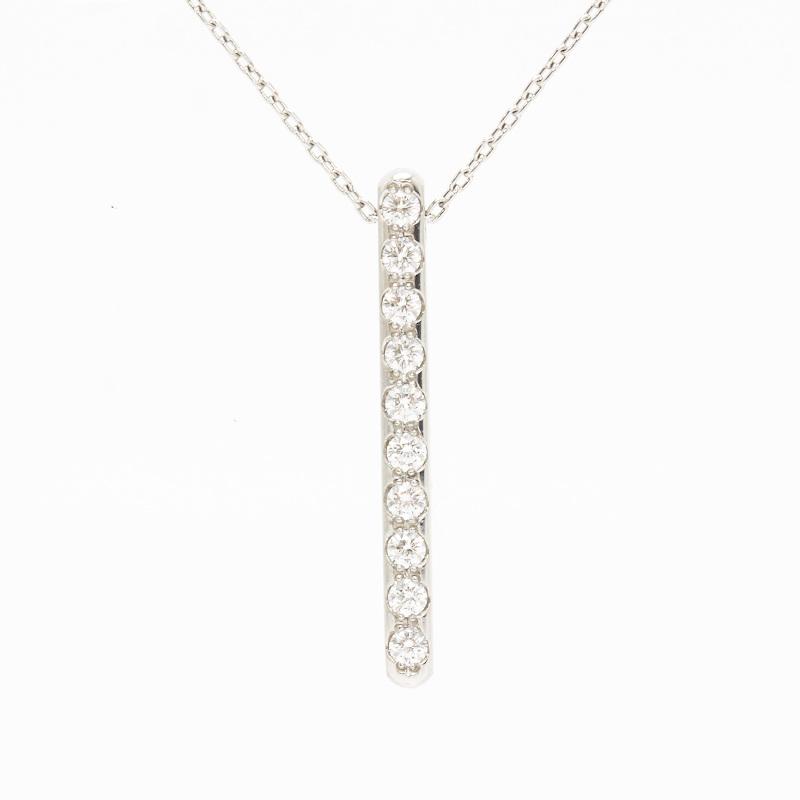 専用JL19★高級 STAR JEWELRYダイヤ0.18ct pt950ネック BRIGHTEST STAR DIAMOND NECKLACE(M)(1XN0670)Pt950 ネックレス