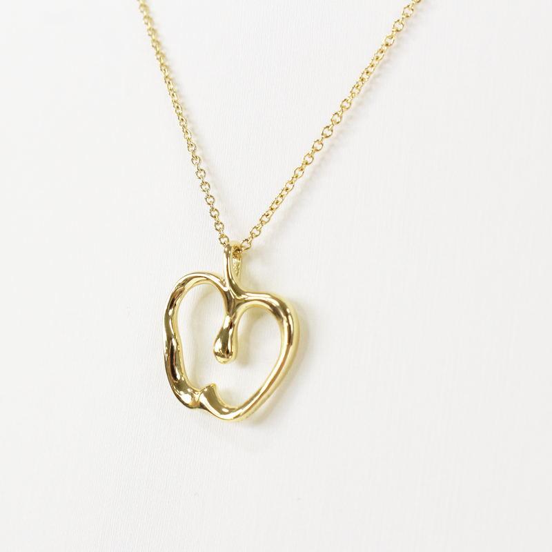 TIFFANY&Co.（ティファニー） アップル ネックレス K18YG 18金