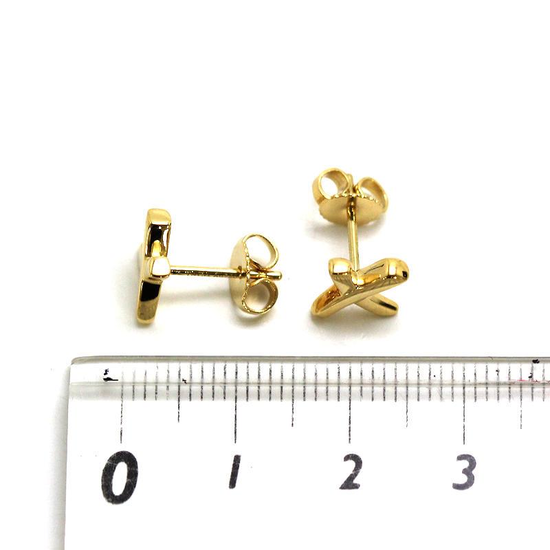 ✨TIFFANY earring✨ティファニーピアス グラフィティキス 片耳 楽天市場】ティファニー Tiffany & Co. ピアス キス X クロス