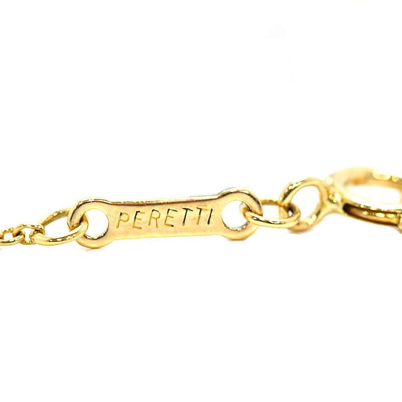 Elsa Peretti Tiffany&Co. ティファニー 3Dアップルネックレス 18金