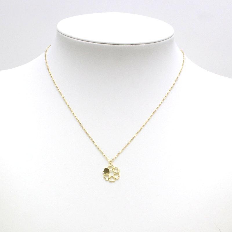 TIFFANY&Co.（ティファニー） クラウンオブハート ネックレス K18YG 約