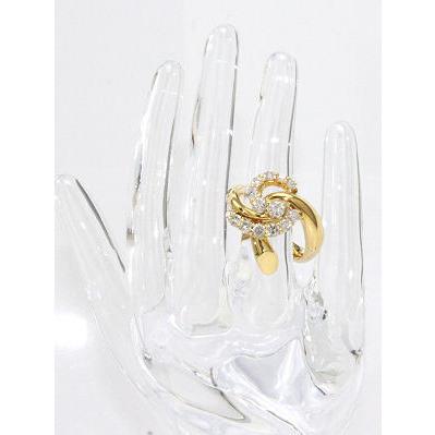 ダイヤモンド リング K18 1.02ct 12号 18金 イエローゴールド 指輪