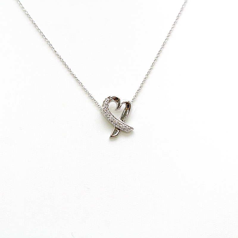 TIFFANY&Co.（ティファニー） ラビングハートネックレス ダイヤモンド