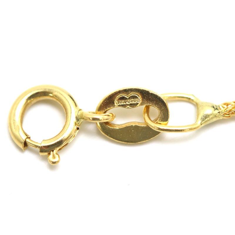 UNOAERRE（ウノアエレ） K18 スパイクチェーンネックレス 18金