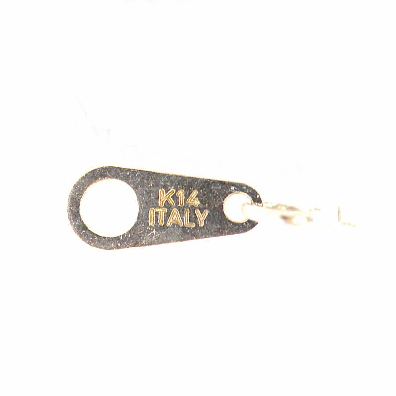 ベネチアンネックレス ネックレスチェーン 14金ホワイトゴールド K14WG