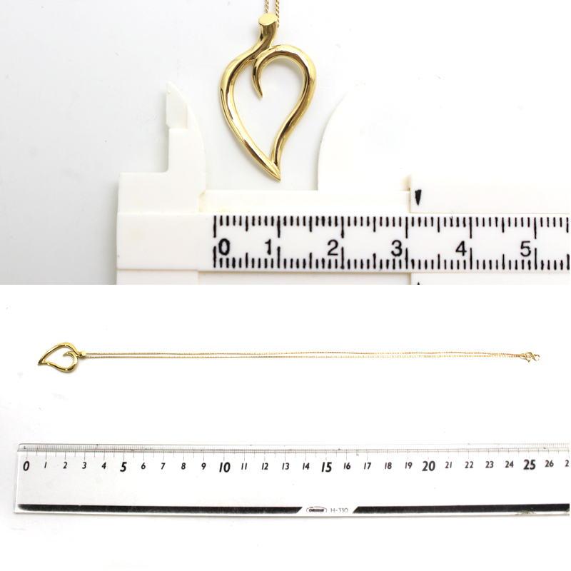 TIFFANY&Co.（ティファニー） リーフネックレス 葉っぱ K18 18金