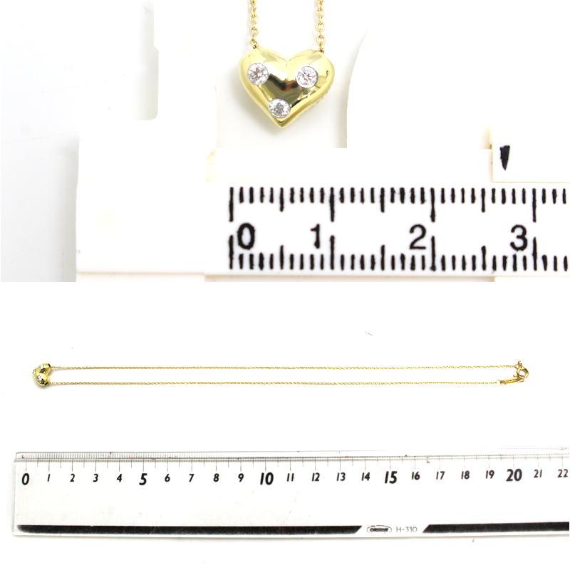 TIFFANY&Co.（ティファニー） ドッツハート ネックレス 約40cm
