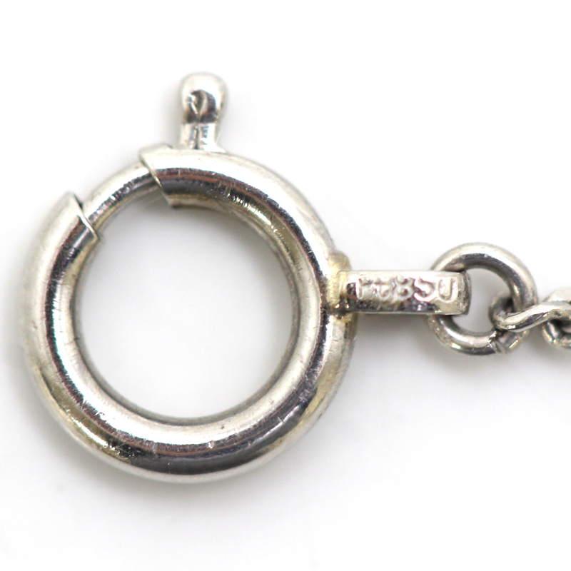 Pt850喜平チェーンネックレス 約40cm,約5.5g プラチナ 喜平 ネックレス 2面 5.5g 40cm チェーン 造幣局検定 Pt850