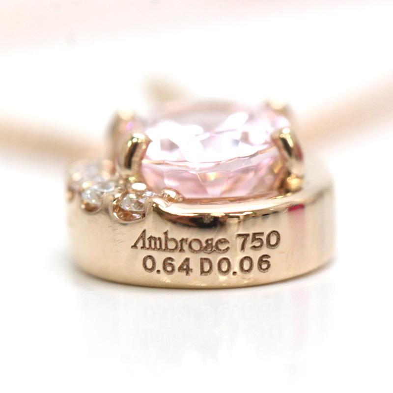 Ambrose k18 ネックレス（イエロー・ピンク・ホワイトゴールド 