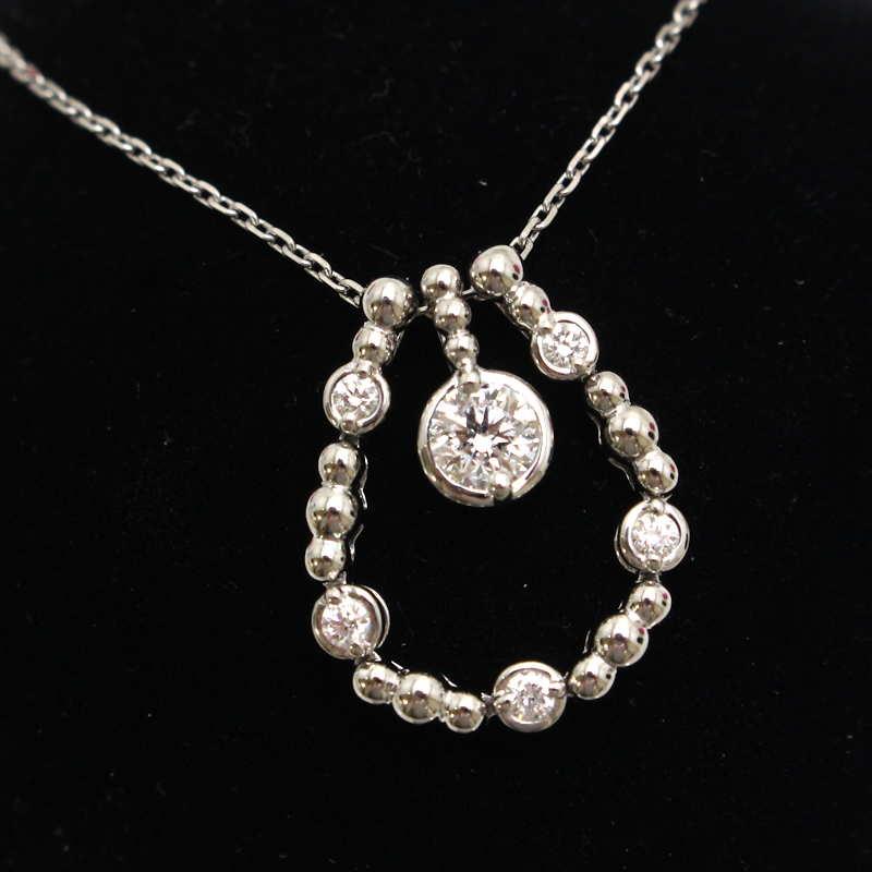 PT900 K18 ダイヤ リング 11号 PT850 ネックレス セット 田中貴金属ジュエリー 田中貴金属 Pt850/Pt900 3wayダイヤモンド