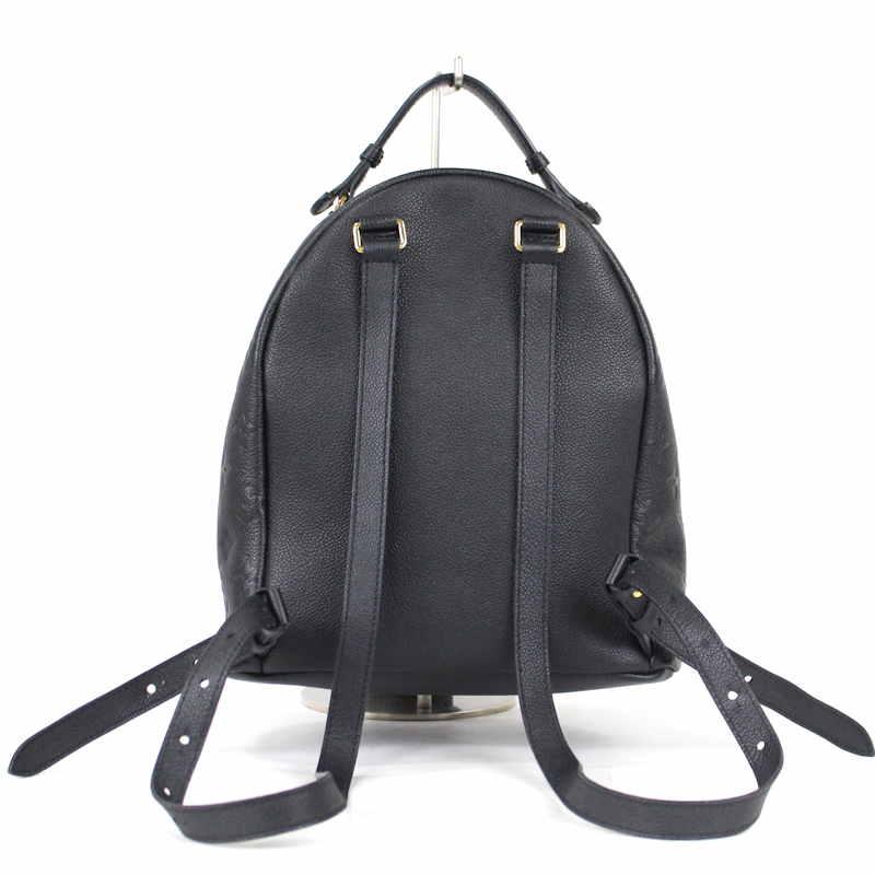 ルイヴィトン アンプラント ソルボンヌ リュック　ブラック LOUIS VUITTON（ルイ・ヴィトン） モノグラム アンプラント ソルボンヌ