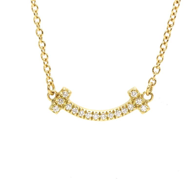 Tiffany T Tiffany&Co. ティファニー Tスマイル ミニ ネックレス