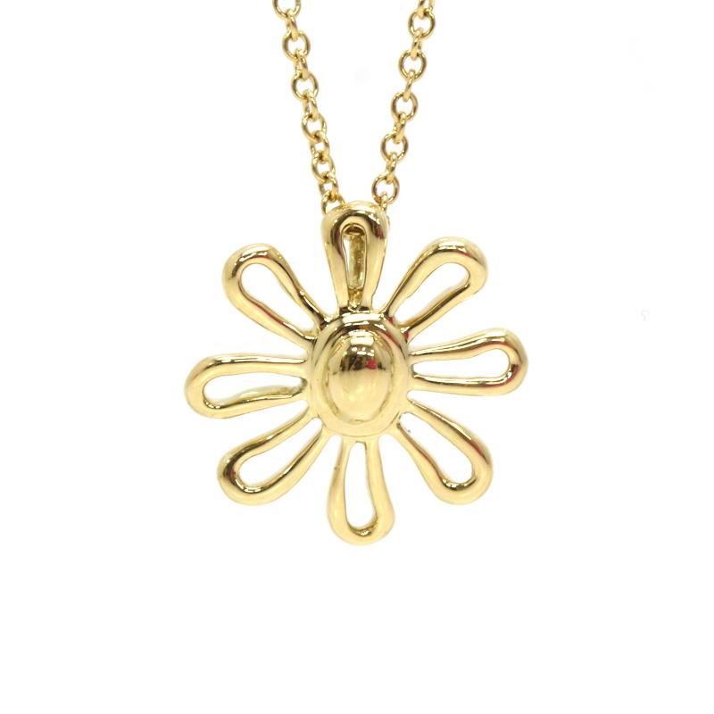 TIFFANY&Co.（ティファニー） デイジー 花 ネックレス Picasso K18 18