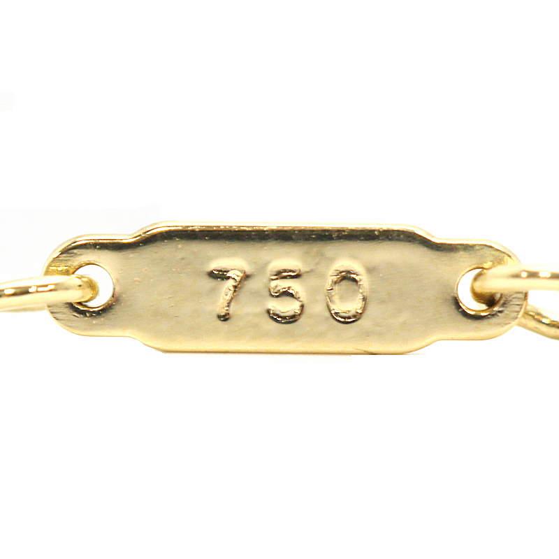 Tiffany&Co. ティファニー ブルーボックスボウ ネックレス リボンモチーフ 18金イエローゴールド K18YG 41cm 3.2g 31567_5