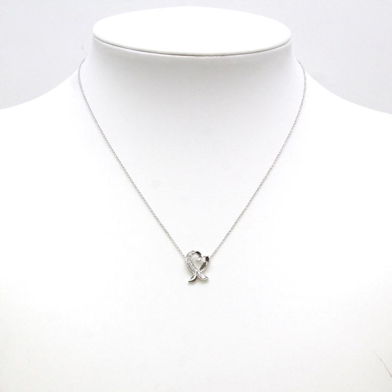 TIFFANY&Co.（ティファニー） ラビングハートネックレス ダイヤモンド