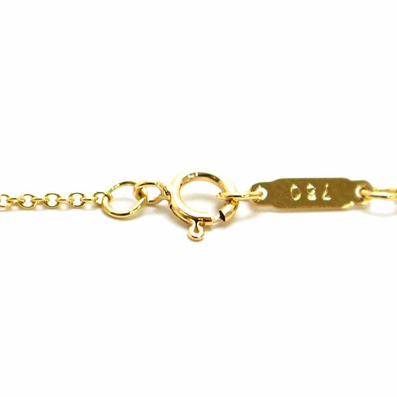 Tiffany&Co. ティファニー ブルーボックスボウ ネックレス リボンモチーフ 18金イエローゴールド K18YG 42cm 3.2g 31652_3