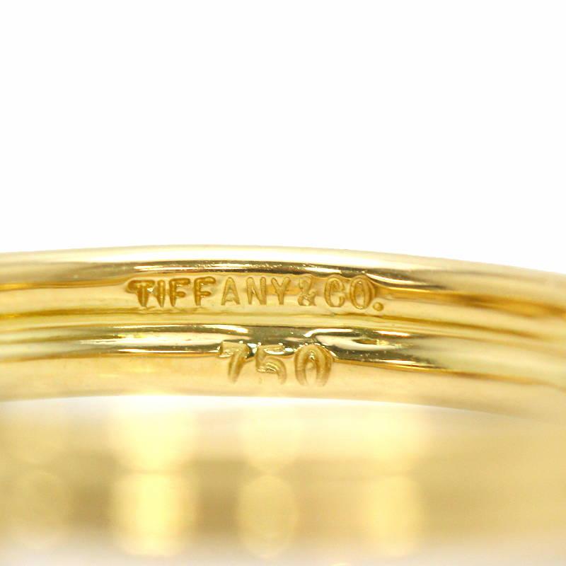 TIFFANY&Co.（ティファニー） ダブルシグネチャーリング 指輪 18金