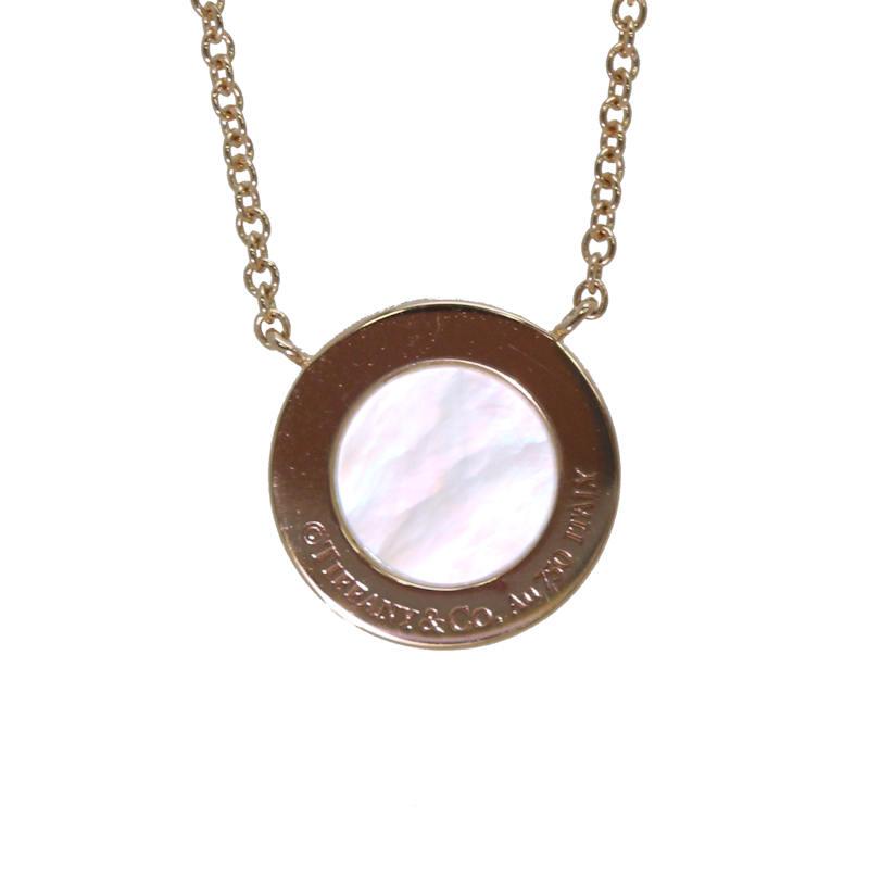 Tiffany T Tiffany&Co. ティファニー two サークル マザーオブパール