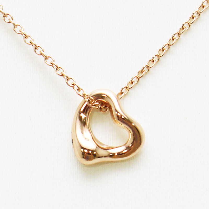 Elsa Peretti Tiffany&Co. ティファニー オープンハートネックレス 18