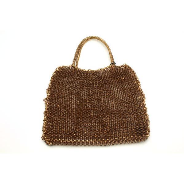 ANTEPRIMA（アンテプリマ） ワイヤーバッグ ハンドバッグ ブロンズ