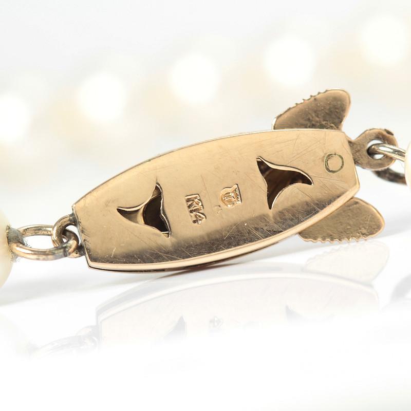 141【タサキ】K14 パール　ネックレス　チョーカー 141【タサキ】K14 パール ネックレス チョーカー - メルカリ