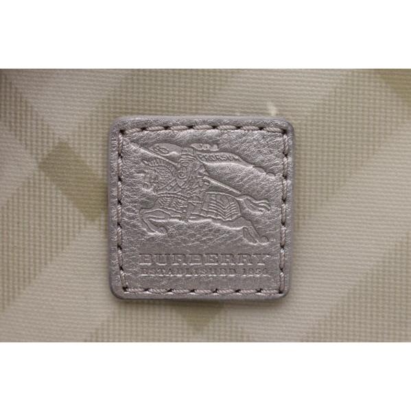 Burberry ビンテージ ビジネスバッグ チェック柄 BURBERRY（バーバリー） トートバッグ ビニール×キャンバス チェック柄