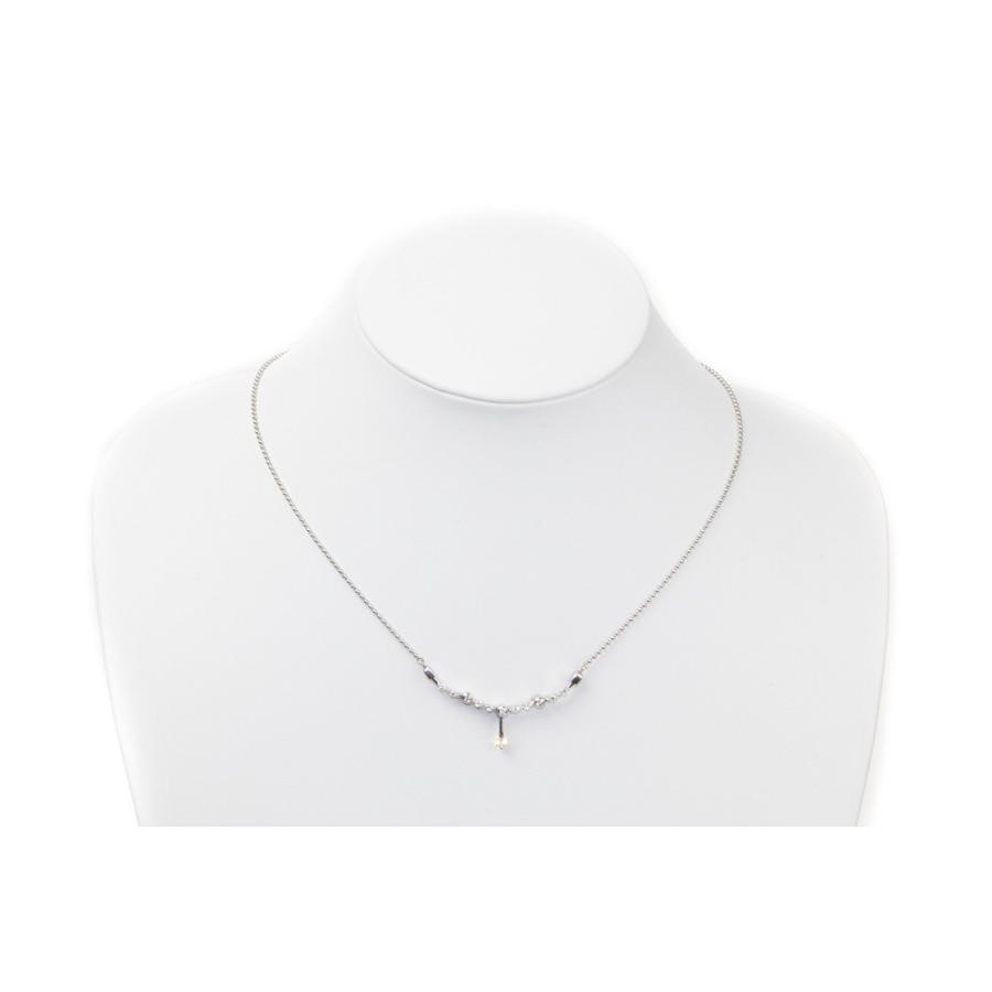 値下げ】ダイヤモンドネックレス 2way 0.50ct Pt900/850 可変式