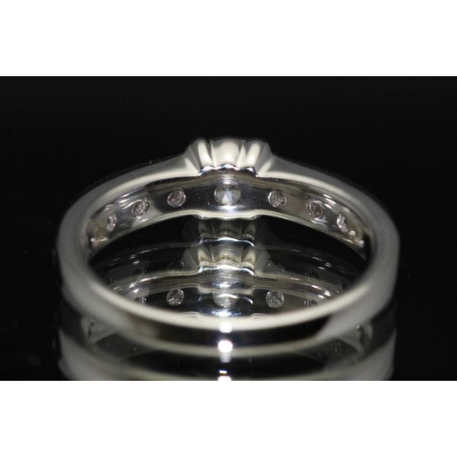ダイヤモンド リング 0.306ct 0.30ct Pt950 13号 プラチナ 指輪 63237