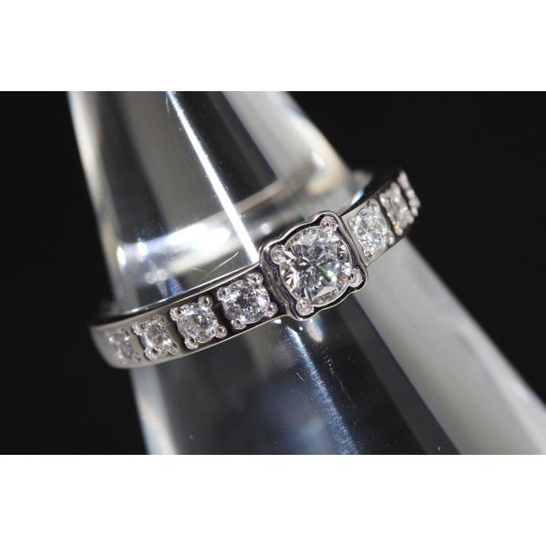 ブランド登録なし ダイヤモンド リング 0.306ct 0.30ct Pt950 13号 