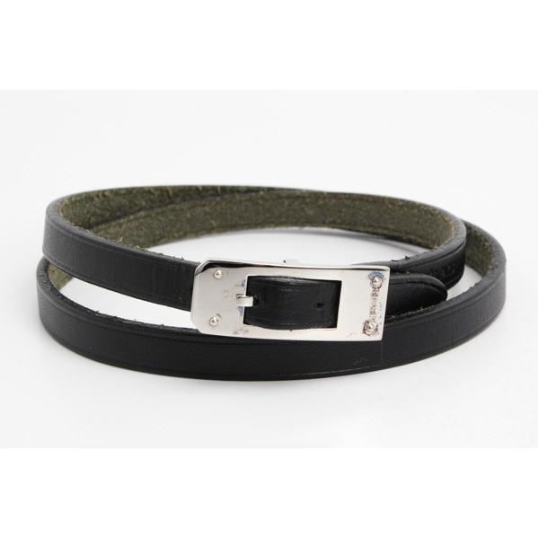 エルメス ケリーアルディオン ブレスレット 黒 64568 : 64568 : たまや  