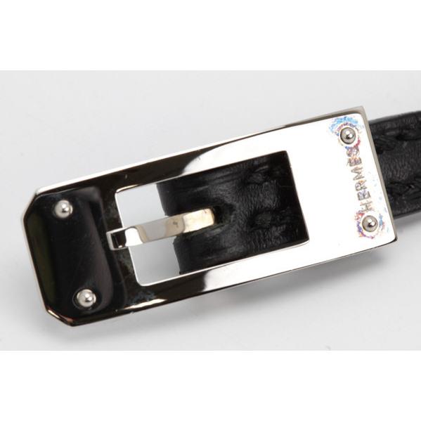 HERMES（エルメス） ケリーアルディオン ブレスレット 黒 64568